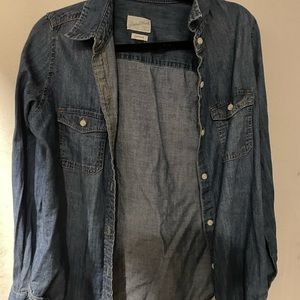 Denim larette shirt